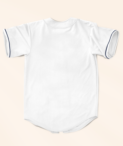 Cabo Verde Full Button Authentic Baseball Jersey (Purity)