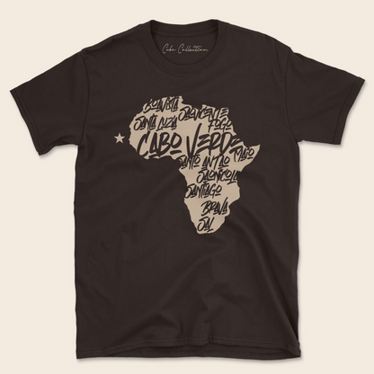 African Cabo Verde Tee | Brown