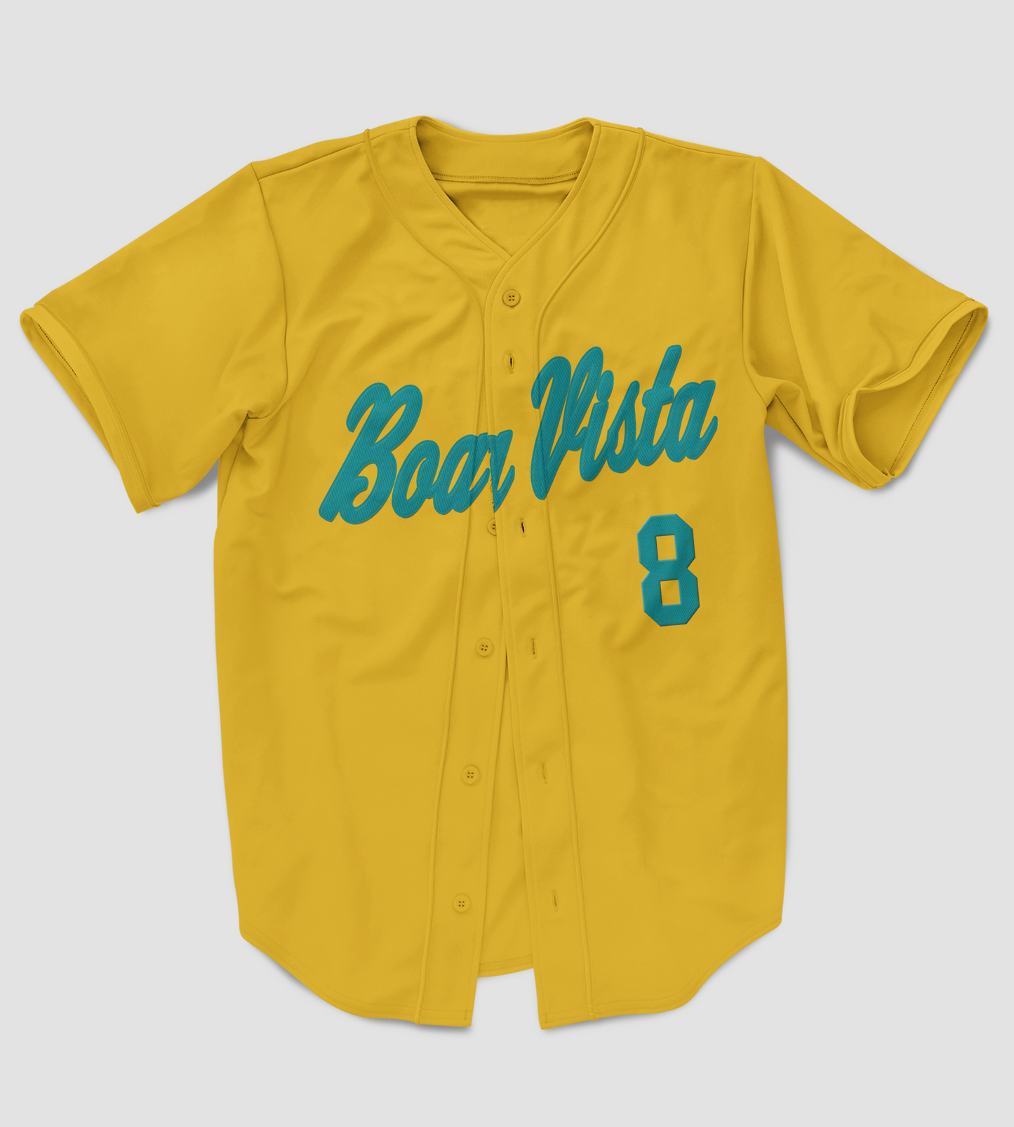 Boa Vista Full Button Authentic Baseball Jersey