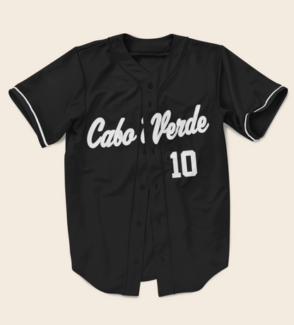 Cabo Verde Full Button Authentic Baseball Jersey [Pride]