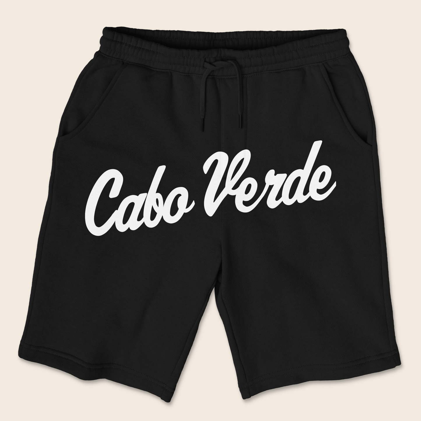 Cabo Verde Fleece Gym Shorts [Black]