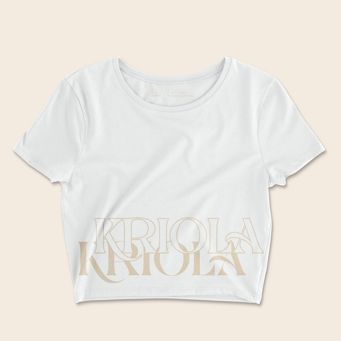 Kriola Crop Top [White]