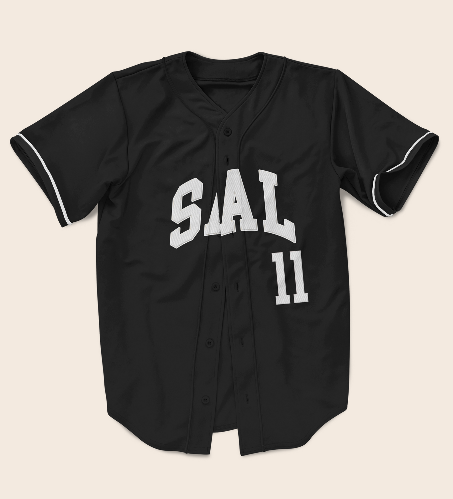 Sal Full Button Authentic Baseball Jersey