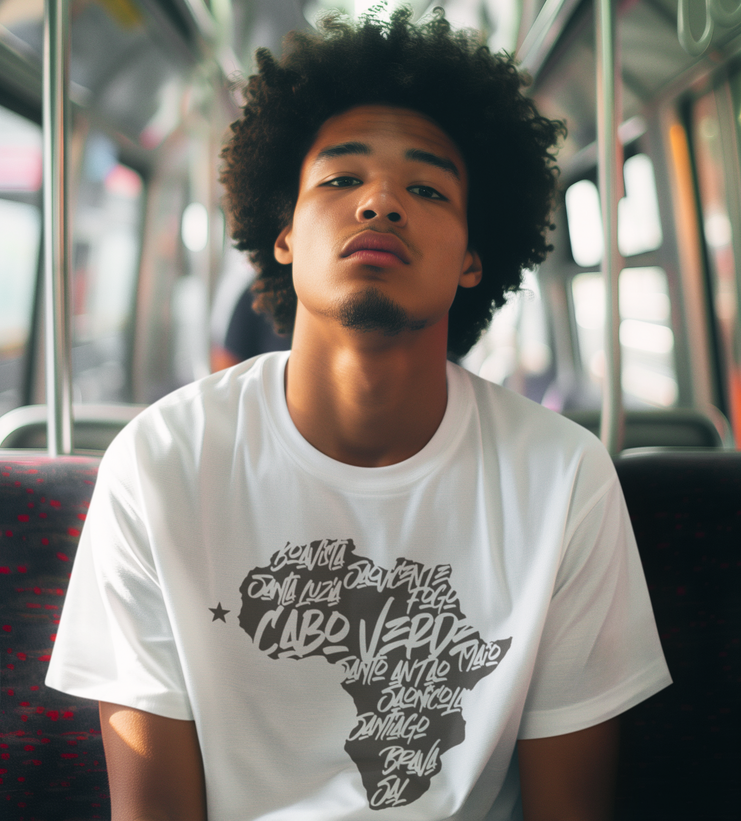 African Cabo Verde Tee [White]