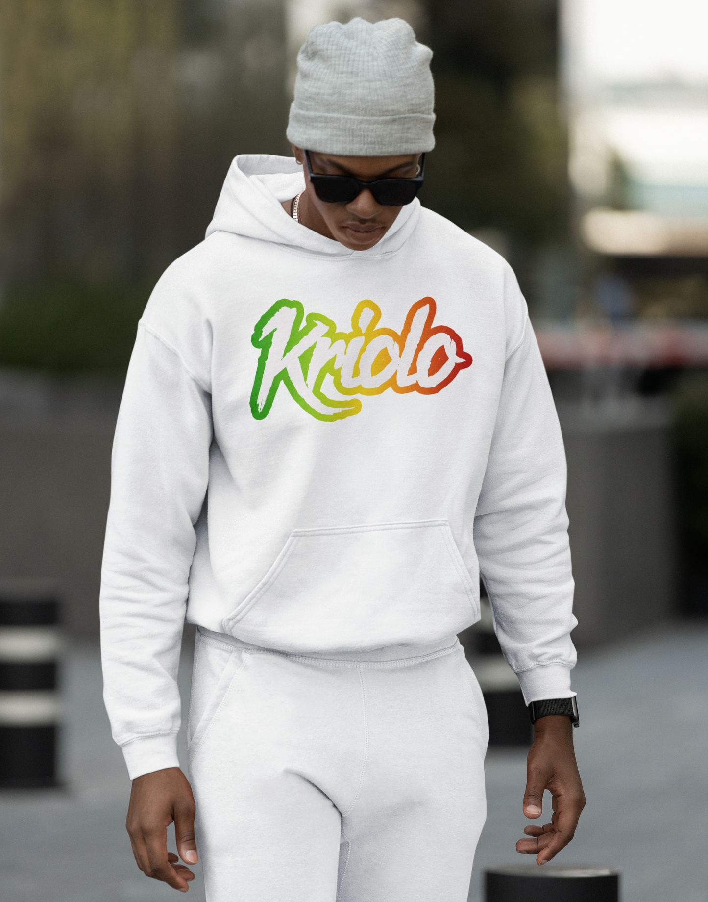 Kriolo Hoodie [White]